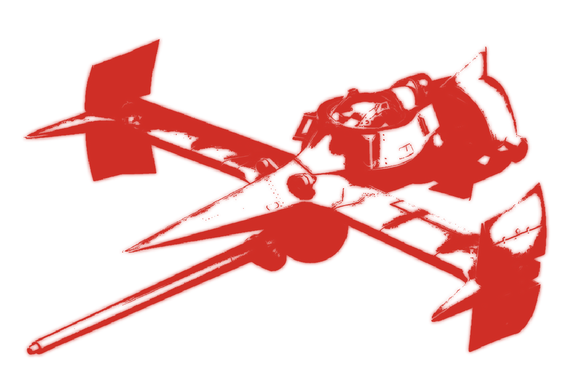 Nave espacial decorativa